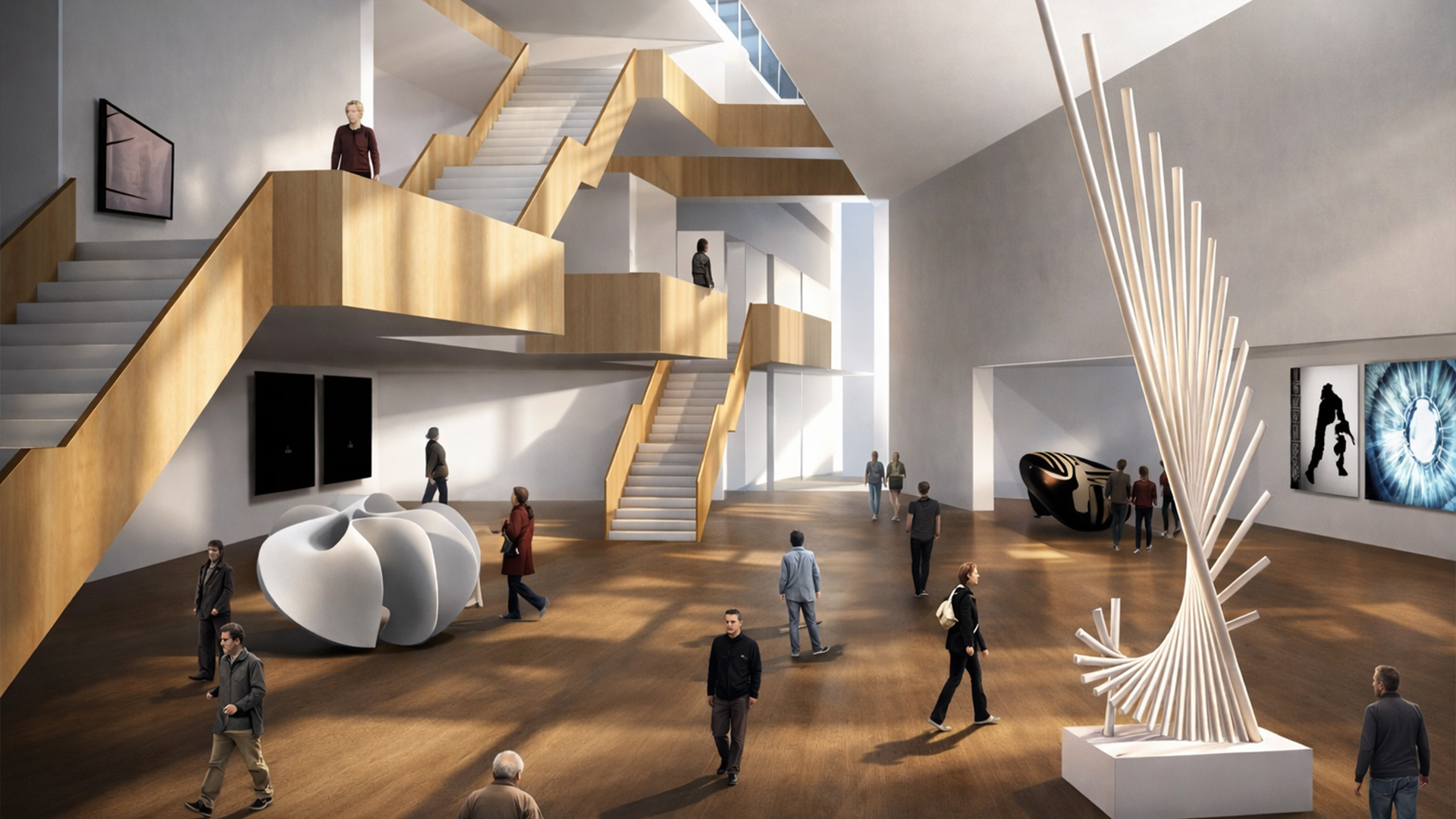 K20 Kunstsammlung NRW Rendering